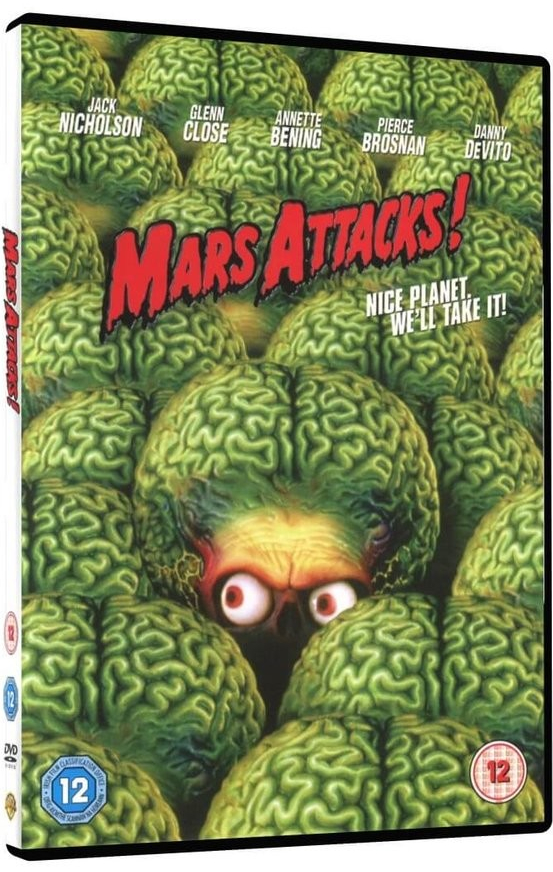 Mars Attacks DVD