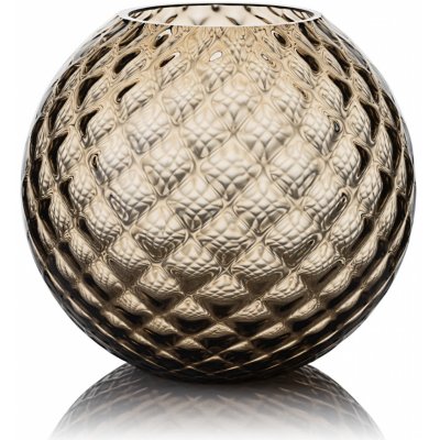 Skloglass Váza DAHLIA 150mm Kouřová Barvy: Kouřová – Hledejceny.cz