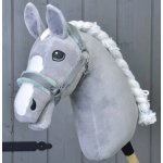 Ohlávka pro hobby horse LarDen s beránkem mint – Sleviste.cz
