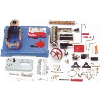 Wilesco D9 dvojčinný parní stroj (26x20x24 cm) – Hledejceny.cz