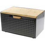 Chlebník Tadar s prkénkem, černá ocel – Zboží Dáma