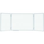 Filux Triptych magnetická tabule bílá 120 x 90/240 cm – Hledejceny.cz