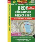 Brdy Příbramsko Rokycansko mapa 1:40 000 č. 417 – Zboží Dáma