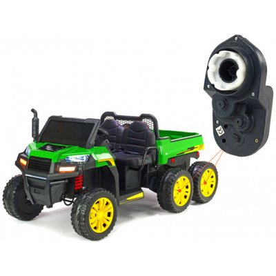 andos Náhradní elektrický motor s převodovkou pro autíčko Farmer Truck šestikolový – Zboží Dáma