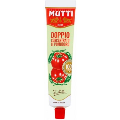 MUTTI Doppio dvojitý rajčatový koncentrát v tubě 130 g – Hledejceny.cz