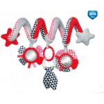 Canpol babies plyšová spirála zig zag červená – Sleviste.cz