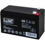 MegaBat 12 V 7,2 Ah – Zboží Živě