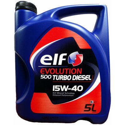 Elf Evolution 500 Turbo Diesel 15W-40 5 l – Zbozi.Blesk.cz