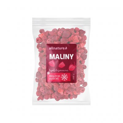 Allnature Malina sušená mrazem 200 g – Hledejceny.cz