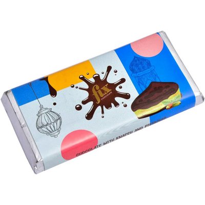 Fix Chocolate Pistáciová dubajská čokoláda 200 g – Zboží Dáma