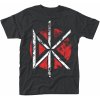 Pánské tričko s potiskem Metal Plastic Head Dead Kennedys Distressed DK Logo černá