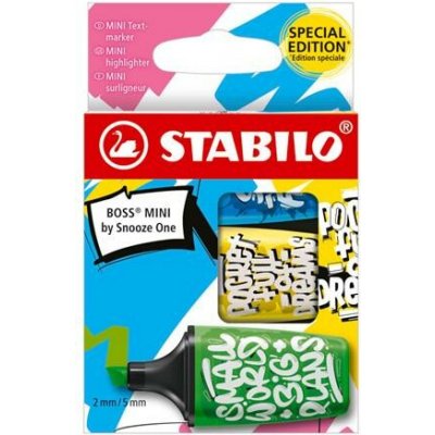 Stabilo Boss Mini Snooze One 3 různé barvy 07/03-61 – Hledejceny.cz