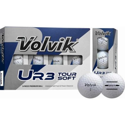 Volvik UR3 Tour Soft bílé 12 ks – Zboží Dáma