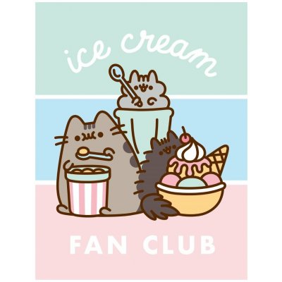 Halantex Coral fleece deka kočička Pusheen motiv Ice Cream Fan Club – Hledejceny.cz