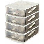 Pořadač MEDYA BOX, 26,5 x 35 x 39, taupe – Sleviste.cz
