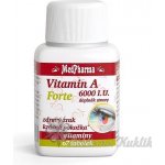 MedPharma Vitamin A 6000 I.U. Forte 67 tobolek – Hledejceny.cz