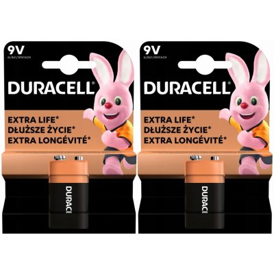 Duracell 9V 1ks MN1604B1 – Zboží Mobilmania