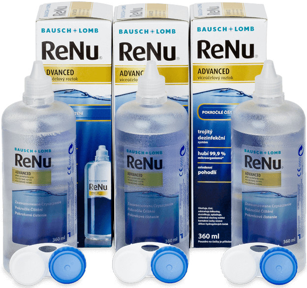 Bausch & Lomb ReNu Advanced 3 x 360 ml