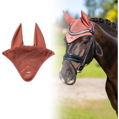 Equestrian Stockholm Čabraka na uši Modern Coral – Zboží Dáma