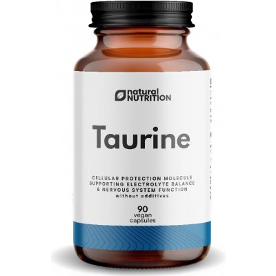 Natural Nutrition Taurin kapsle 90 kapslí – Hledejceny.cz