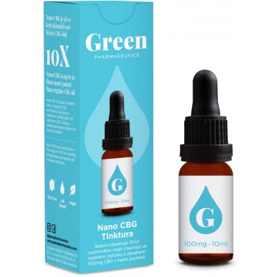 Green Pharma Nano CBG Tinktura 100 mg 10 ml