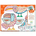 Djeco Kouzelné vybarvování Tukan a přátelé – Zboží Dáma