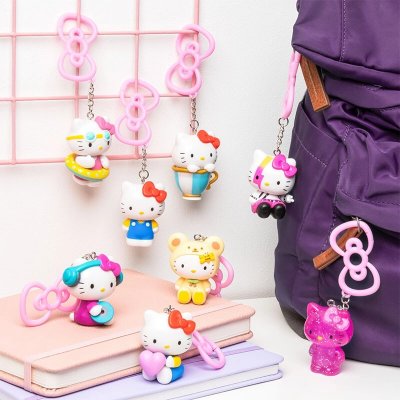 Přívěsek na klíče Hello Kitty licencovaná figurka s očkem – Zboží Dáma