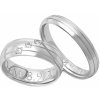 Prsteny Aumanti Snubní prsteny 159 Stříbro bílá