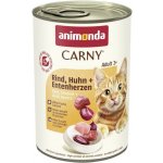 Carny Adult hovězí kuře & kachní srdce 400 g – Zboží Mobilmania