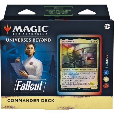 Wizards of the Coast Magic The Gathering Fallout Commander Deck Science!