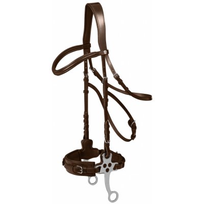 Waldhausen Uzdečka X-Line Hackamore brown – Zbozi.Blesk.cz