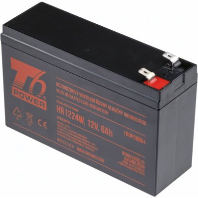 T6 power HR1224W 12V 6Ah – Zbozi.Blesk.cz