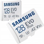 Samsung MicroSDXC 128GB EVO Plus 2024 + SD adaptér MB-MC128SA/EU – Zboží Živě