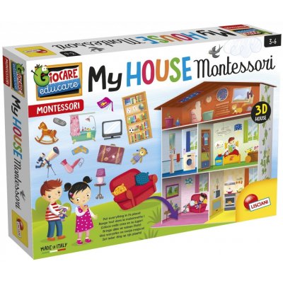 Montessori hra Můj domov – Zboží Mobilmania