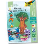 Folia 655 Blok z výtvarného papíru cca 24 x 34 cm 50 listů různé barvy – Hledejceny.cz