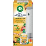 Air Wick Active Fresh automatický difuzér a náplň na vodní bázi Maracuja a tropické mango 228 ml – Sleviste.cz