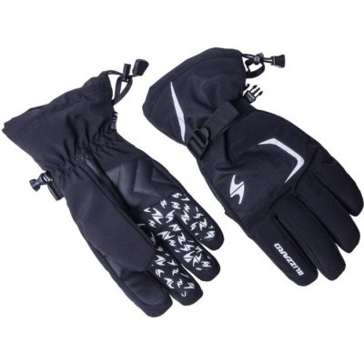 Blizzard Reflex ski gloves black/silver – Hledejceny.cz
