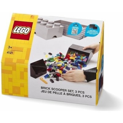 LEGO® naběrač na kostičky šedá/černá set 2ks – Zbozi.Blesk.cz