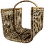 Ego Dekor Indonesian Ratan nosič na dřevo 51 x 54 x 43 cm – Sleviste.cz