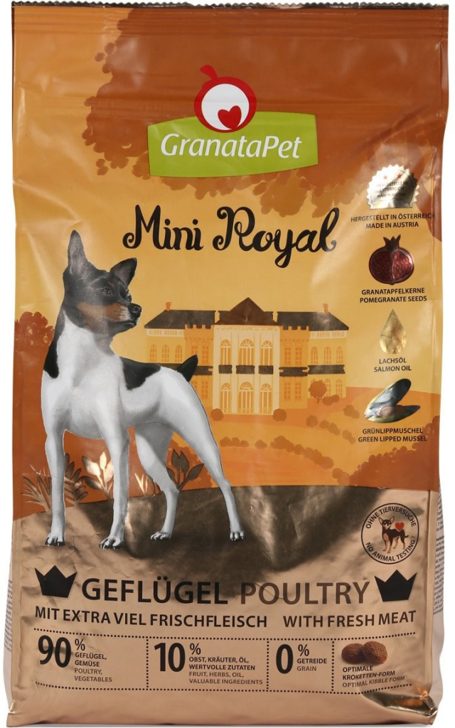 GranataPet Mini Royal Adult s drůbežím masem 1 kg