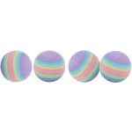 Trixie Duhové míčky Rainbow 3,5 cm 4ks – Zboží Mobilmania