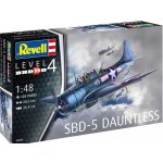 Revell Plastic ModelKit letadlo 03869 SBD 5 Dauntless Navyfighter 1:48 – Zbozi.Blesk.cz