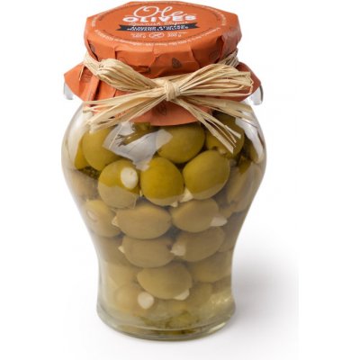 Amphora Olivy Manzanilla plněné mandlí 580 g – Zboží Dáma