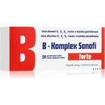 Zentiva B-Komplex Forte 20 tablet – Hledejceny.cz