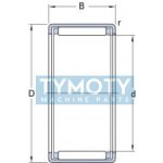 NTN HKS 20x29x18 PX1 jehlové ložisko s lisovaným pouzdrem | Zboží Auto