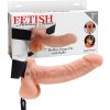 Dilda Fetish Strap-on 7 - připínací vibrátor (tělová barva)