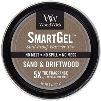 WoodWick Písek a naplavené dřevo Vonný gel 28 g – Zboží Dáma