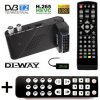 DVB-T přijímač, set-top box DI-WAY SENIOR 2020 Mini DVB-T2 H.265