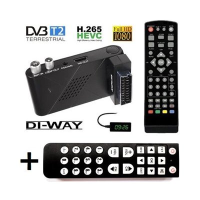 DI-WAY SENIOR 2020 Mini DVB-T2 H.265 – Zboží Mobilmania