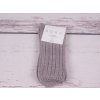CNB Berlin Teplé ponožky DE 37716 hebké žinylkové šedé